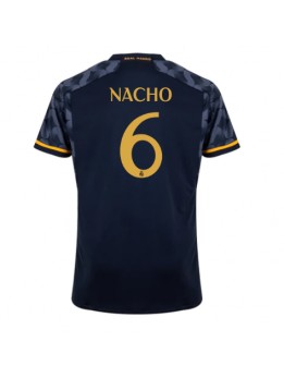 Moški Nogometna dresi replika Real Madrid Nacho #6 Gostujoči 2023-24 Kratek rokav